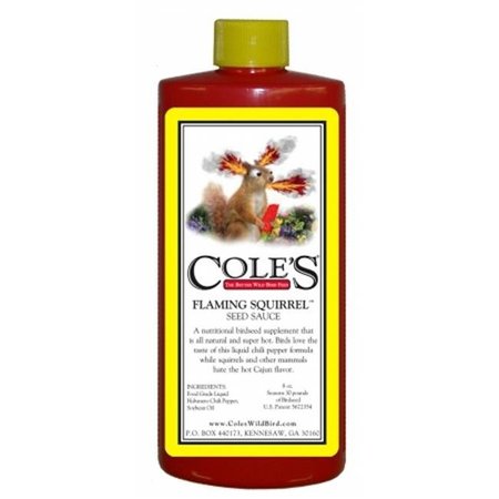 COLES WILD BIRD PRODUCTS CO Coles Wild Bird Products Co COLESGCFS16 16 oz Flaming Squirrel COLESGCFS16